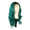Premium Wig - Emerald Green Sleek Extra Long Lace Front Wig-Lace Front Wig-UNIQSO