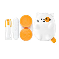 Lens Case Travel Kit - Cute Kitty-Lens Case-UNIQSO