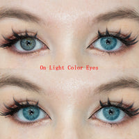 Sweety Love.S Blue (1 lens/pack)-Colored Contacts-UNIQSO