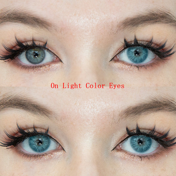 Sweety Love.S Blue (1 lens/pack)-Colored Contacts-UNIQSO