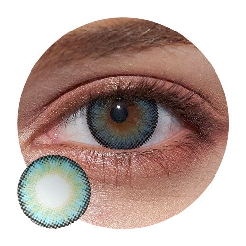Neo Vision Toric - 3 Tones Blue (1 lens/pack)-Colored Contacts-UNIQSO