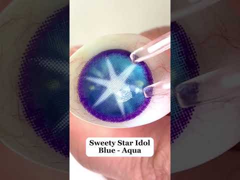 Sweety Star Idol Blue (1 lens/pack)