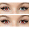 Sweety Milkshake Red (1 lens/pack)-Colored Contacts-UNIQSO