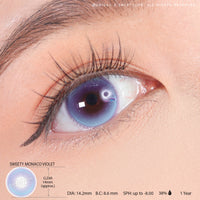 Sweety Monaco Violet (1 lens/pack)-Colored Contacts-UNIQSO Canada
