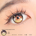 Sweety x Eyesinger Amber Star Crest (2 lenses/pack)-Colored Contacts-UNIQSO Canada