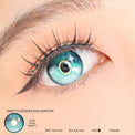 Sweety x Eyesinger Aqua Gemstone (2 lenses/pack)-Colored Contacts-UNIQSO Canada