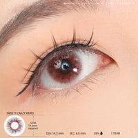Sweety Crazy Weird (1 lens/pack)-Crazy Contacts-UNIQSO Canada