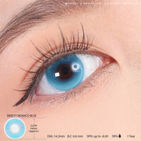 Sweety Monaco Blue (1 lens/pack)-Colored Contacts-UNIQSO Canada