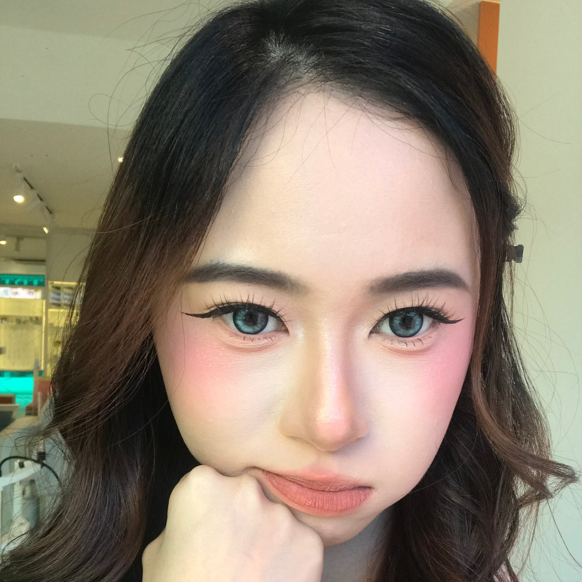 Sweety Stardust Blue (1 lens/pack)-Colored Contacts-UNIQSO Canada