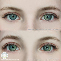 Sweety Anime Tear Light Yellow (1 lens/pack)-Colored Contacts-UNIQSO