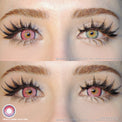 Sweety Anime Tear Pink (1 lens/pack)-Colored Contacts-UNIQSO