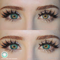 Sweety Anime Tear Turquoise (1 lens/pack)-Colored Contacts-UNIQSO