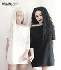 Sweety Crazy White Blind Mesh / Storm White (1 lens/pack)-Crazy Contacts-UNIQSO Canada