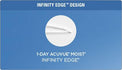 1-Day Acuvue Moist (30 lenses/pack)-Clear Contacts-UNIQSO Canada