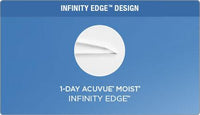 1-Day Acuvue Moist (30 lenses/pack)-Clear Contacts-UNIQSO Canada