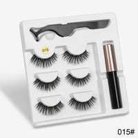 Sexy Sheep Mixed Designs Faux Mink Magnetic Eyelashes Kit Set (3 Pairs)-Magnetic Eyelash-UNIQSO