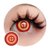Sweety Crazy Red Target (Chainsaw Man - Power) (1 lens/pack)-Crazy Contacts-UNIQSO