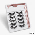 Sexy Sheep Magnetic Faux Mink Volume Eyelashes Kit Set (5 Pairs)-Magnetic Eyelash-UNIQSO