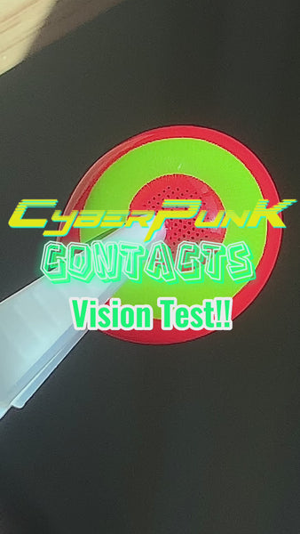 Cyberpunk Rebecca Colored Contacts Futuristic Cosplay Style Uniqso Ca 4122