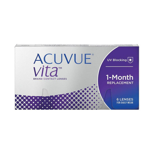 Acuvue Vita (6 lenses/pack)-Clear Contacts-UNIQSO Canada