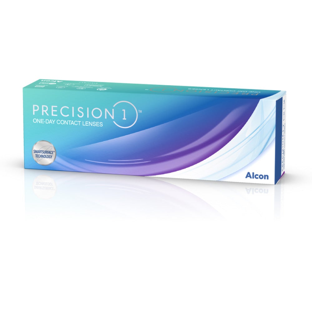 Alcon - Precision 1 (30 lenses/pack)-Clear Contacts-UNIQSO Canada