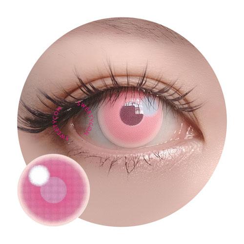 Sweety Anime Cloud Pink (1 lens/pack)-Colored Contacts-UNIQSO