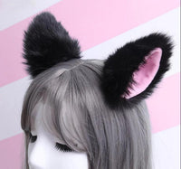 Anime Cosplay Ears Faux Fur Clip-on-Cosplay Accessories-UNIQSO Canada