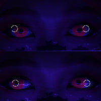 Sweety Crazy UV Glow Pink (1 lens/pack)-UV Contacts-UNIQSO