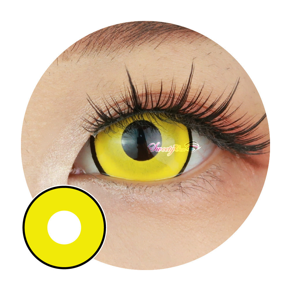 Sweety Mini Sclera Mad Hatter (1 lens/pack)-Mini Sclera Contacts-UNIQSO