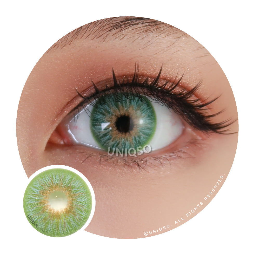 Urban Layer Avatar Green (1 lens/pack)-Colored Contacts-UNIQSO
