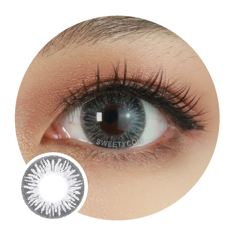 Kazzue Heavenly Cookie Grey (1 lens/pack)-Colored Contacts-UNIQSO