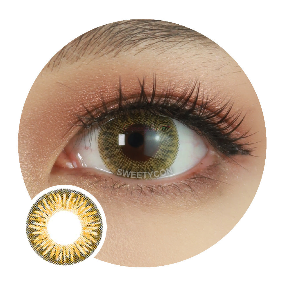 Kazzue Heavenly Tiramisu Brown (1 lens/pack)-Colored Contacts-UNIQSO