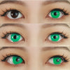 Sweety Crazy UV Glow Green (1 lens/pack)-UV Contacts-UNIQSO