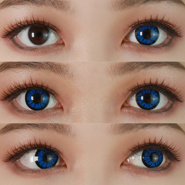 Sweety Crazy BT Blue (1 lens/pack)-Crazy Contacts-UNIQSO