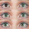 Sweety Dazzling Hazel Green (1 lens/pack)-Colored Contacts-UNIQSO