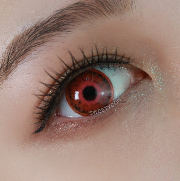 Sweety Crazy Scarlet Witch Red (1 lens/pack)-Crazy Contacts-UNIQSO