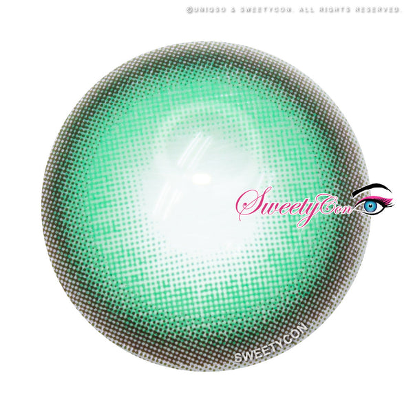 Sweety Milkshake Green (1 lens/pack)-Colored Contacts-UNIQSO