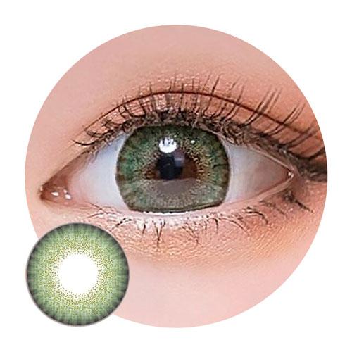 I.Fairy Athena Green (1 lens/pack)-Colored Contacts-UNIQSO