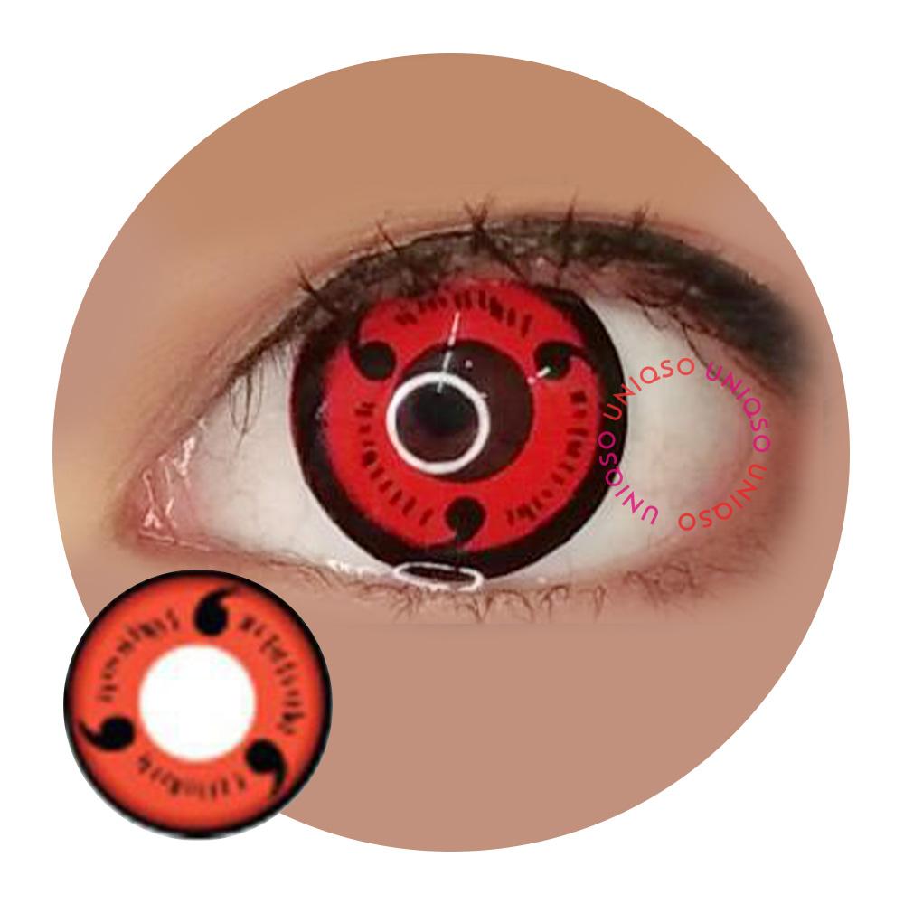 Red Naruto Contact Lenses | Naruto Cosplay Lenses