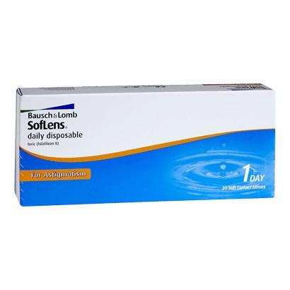 Bausch & Lomb Daily Disposable For Astigmatism (30 lenses/pack)-Clear Contacts-UNIQSO Canada