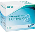 Bausch & Lomb PureVision2 HD (6 lenses/pack)-Clear Contacts-UNIQSO Canada