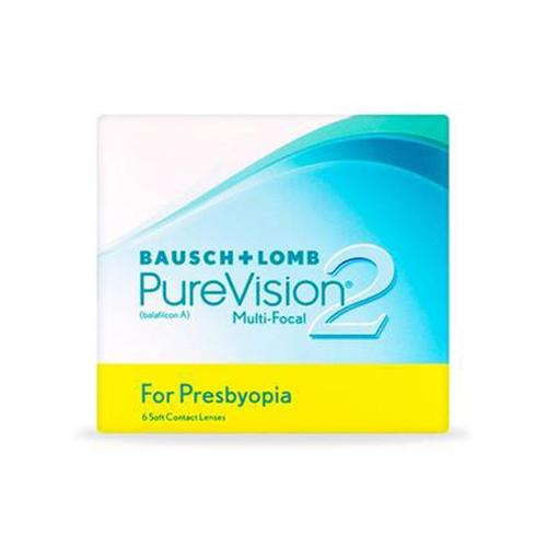 Bausch & Lomb PureVision2 Multifocal (6 lenses/pack)-Clear Contacts-UNIQSO Canada