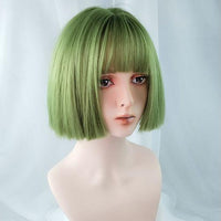 Bob LoLita Wig Green-Lolita Wig-UNIQSO Canada
