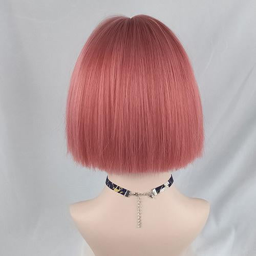 Bob LoLita Wig Melon Red-Lolita Wig-UNIQSO Canada