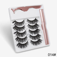 Sexy Sheep Magnetic Faux Mink Volume Eyelashes Kit Set (5 Pairs)-Magnetic Eyelash-UNIQSO