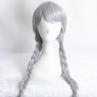 Cosplay Wig - Zootopia - Judy Hopps (Light Grey with Braids)-Cosplay Wig-UNIQSO