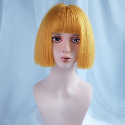 Bob LoLita Wig Lemon Yellow-Lolita Wig-UNIQSO