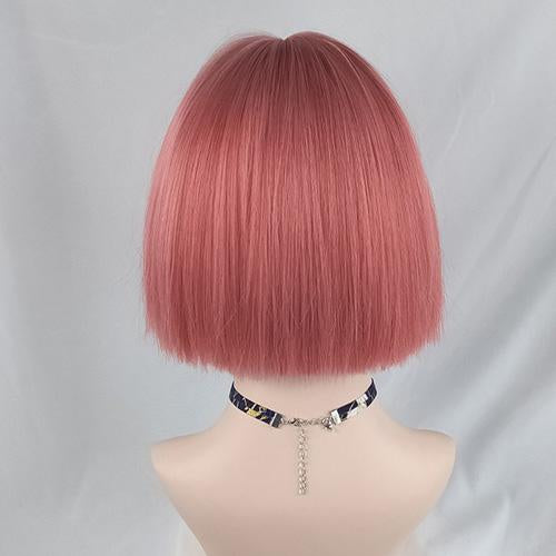 Bob LoLita Wig Melon Red-Lolita Wig-UNIQSO