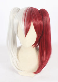 Cosplay Wig - My Hero Academia-Todoroki Shoto (with Twintails)-Cosplay Wig-UNIQSO