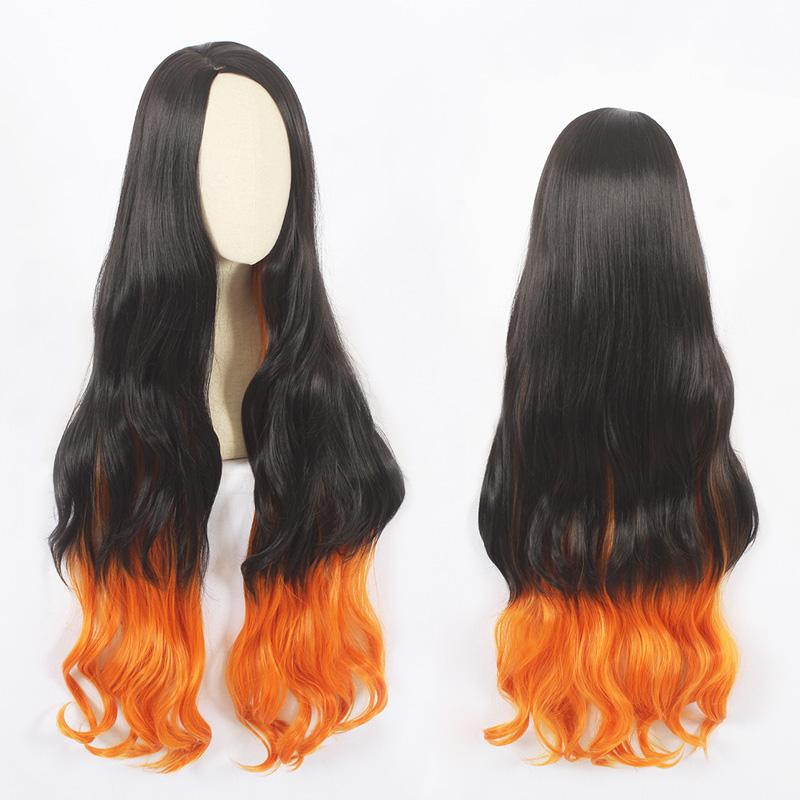 Cosplay Wig - Demon Slayer Kamado Nezuko-Cosplay Wig-UNIQSO